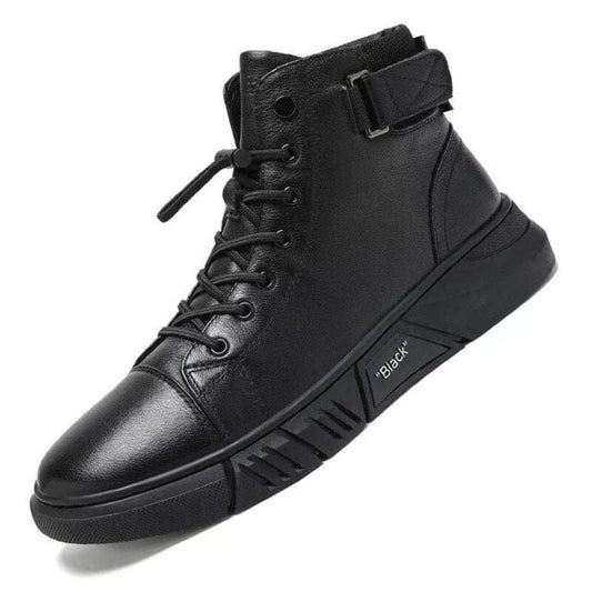 Italienischer Martin-Lederstiefel
