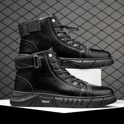 Italienischer Martin-Lederstiefel