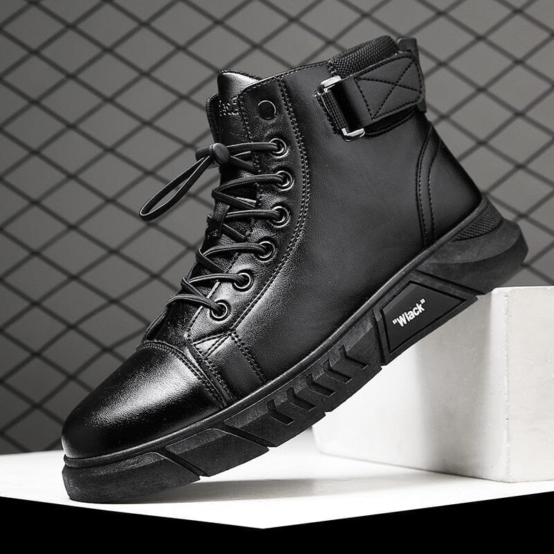 Italienischer Martin-Lederstiefel